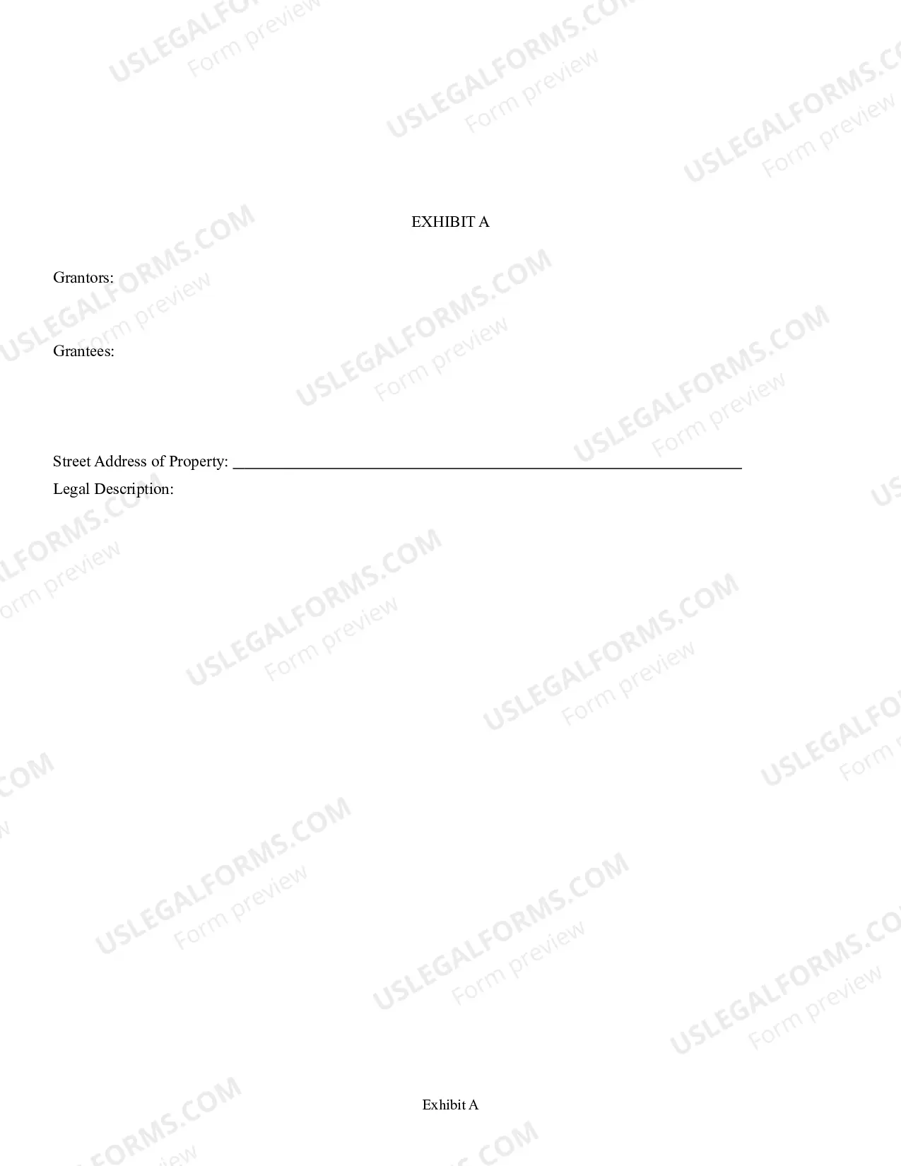 Preview Quitclaim Deed from an Individual to a Husband, Wife, and an Individual