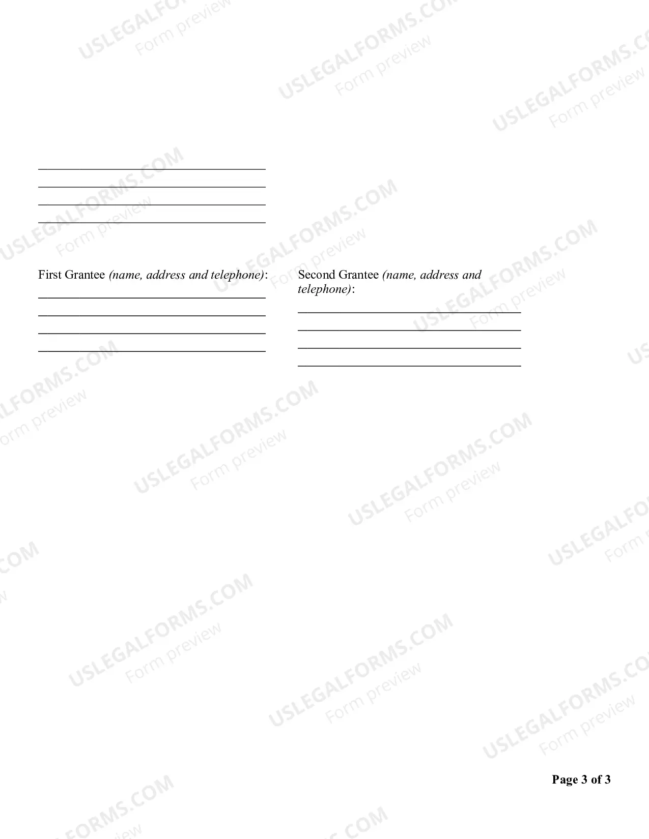 Preview Quitclaim Deed from Individual to Two Individuals in Joint Tenancy