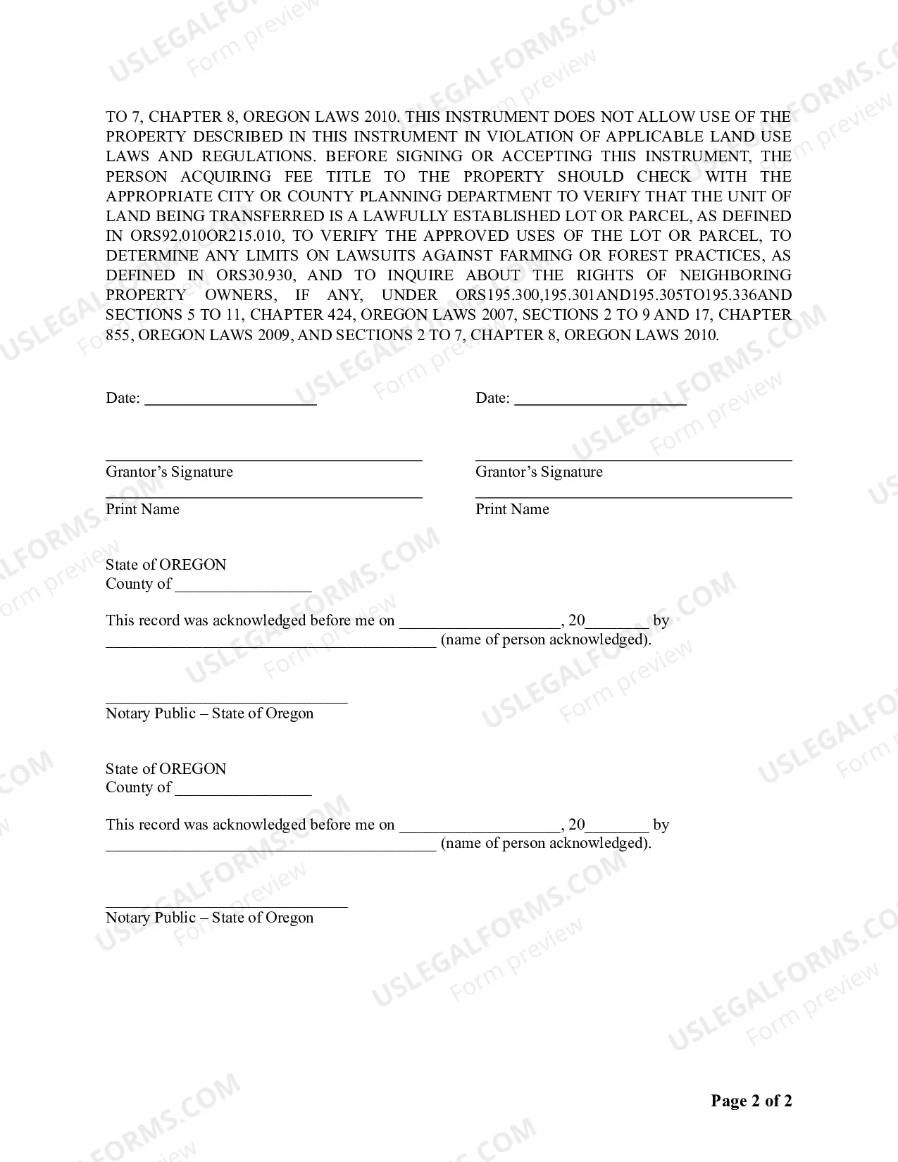 Preview Warranty Deed from two individuals / husband and wife to two individuals / husband and wife