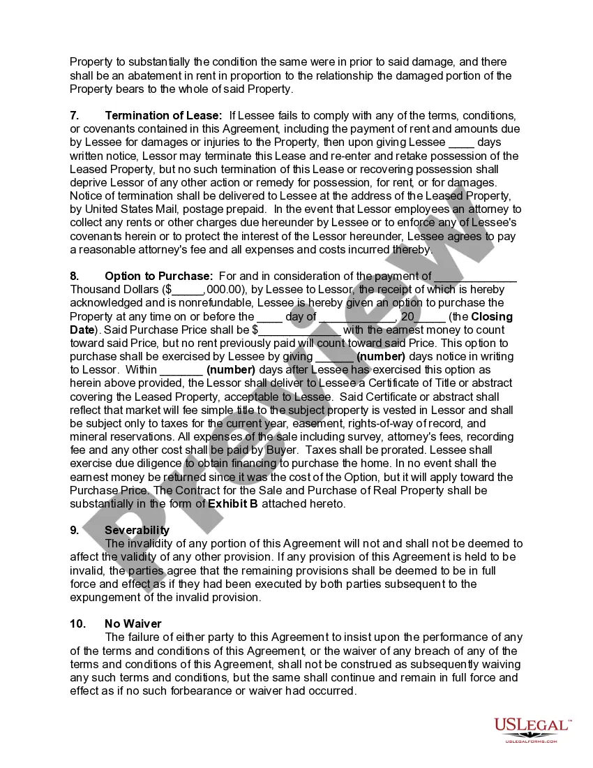 Get Oregon Residential Lease Agreement with Option to Purchase Preview Oregon Residential Lease Agreement with Option to Purchase