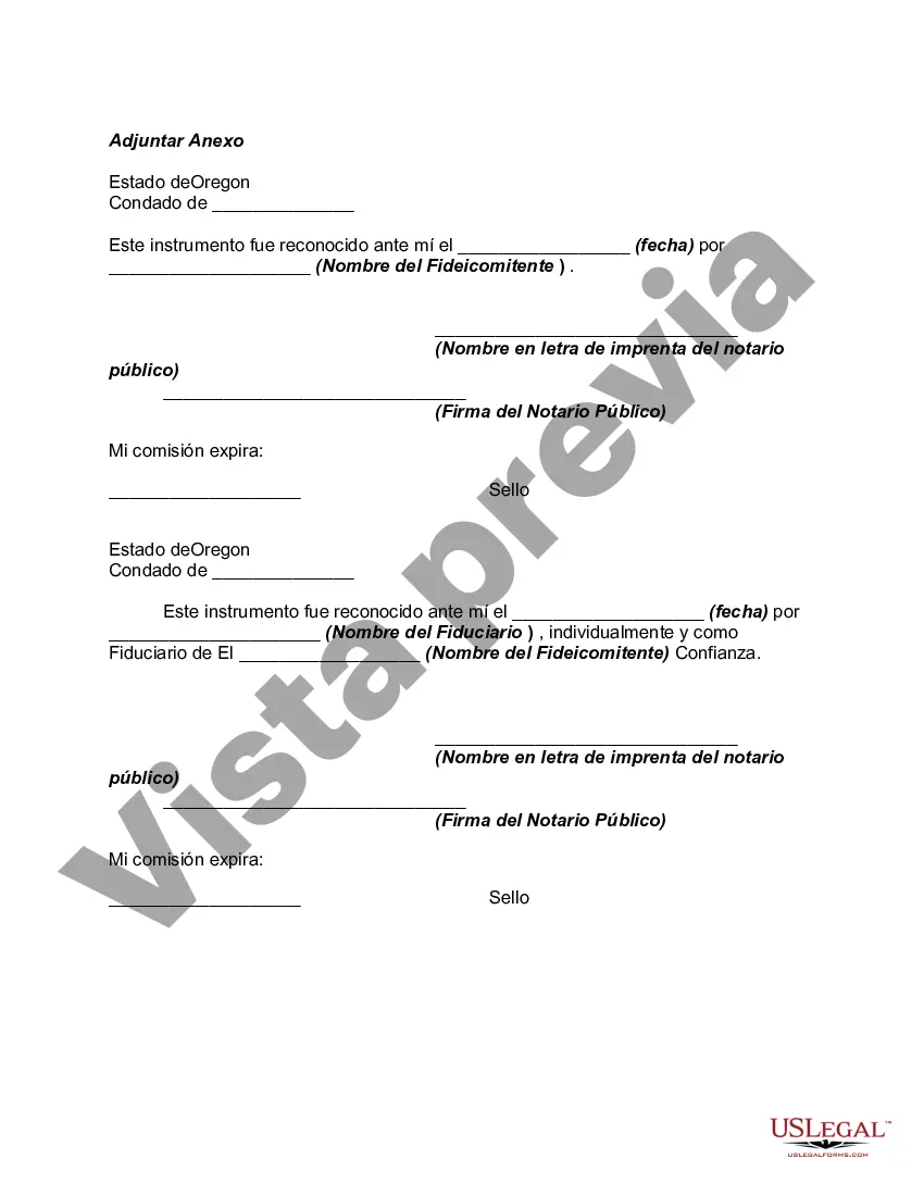 Preview Fideicomiso irrevocable para el beneficio de por vida del fideicomitente discapacitado con poder de invasión en el fideicomitente