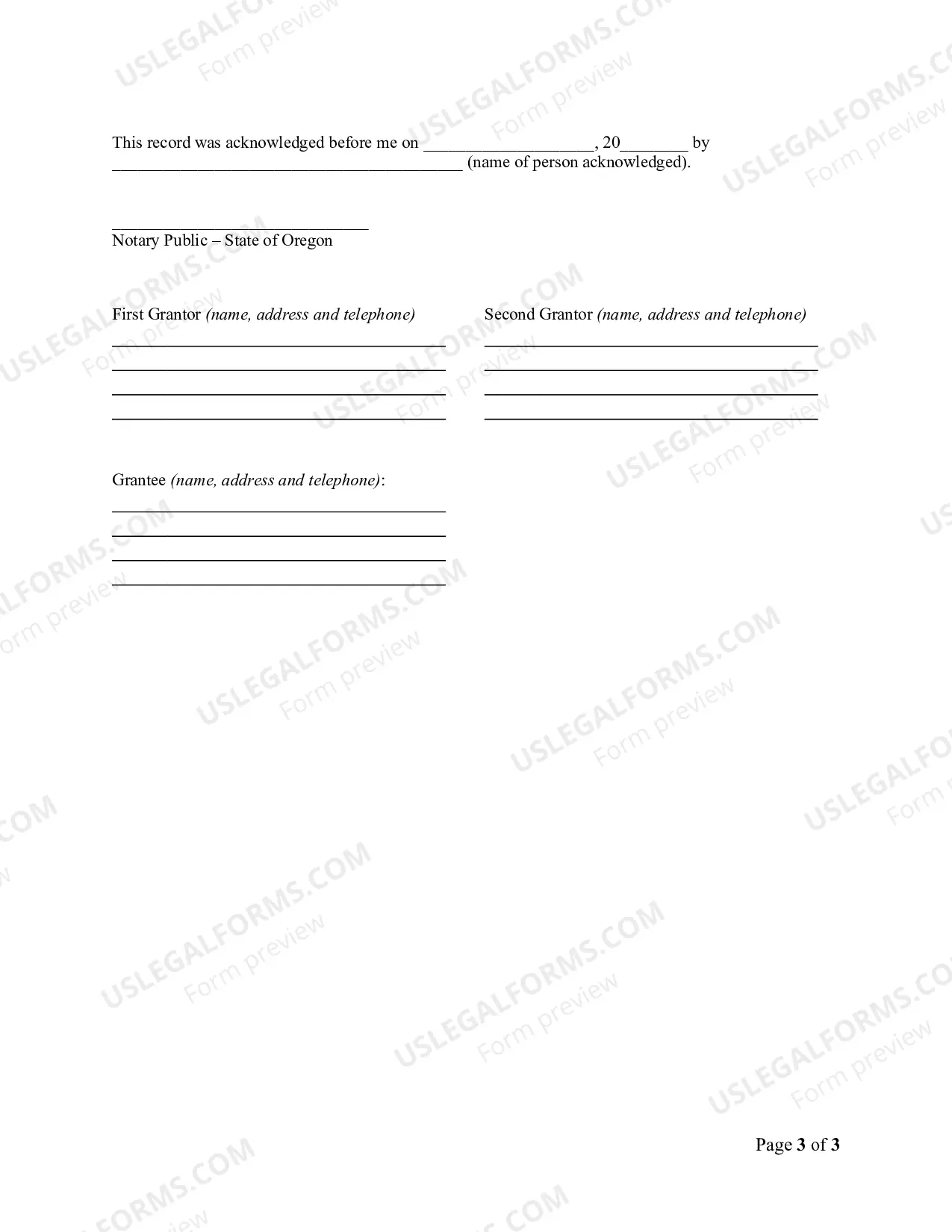Preview Warranty Deed from two Individuals to Corporation