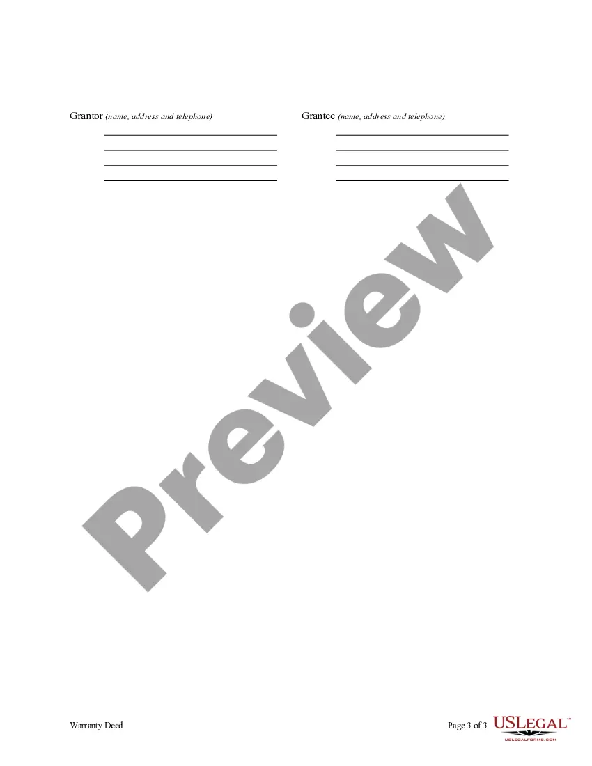 Preview Warranty Deed from Individual to LLC