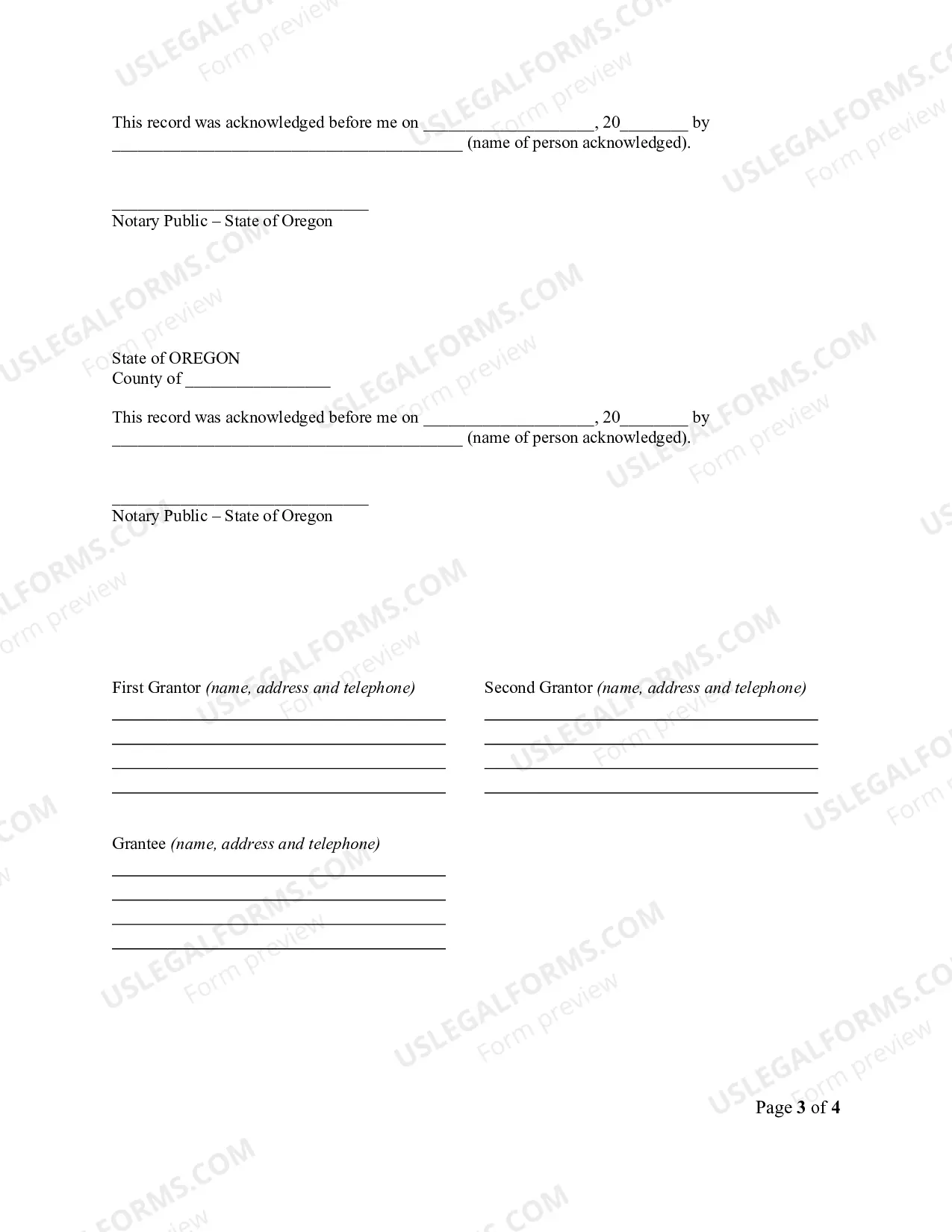 Preview Quitclaim Deed from Husband and Wife to LLC