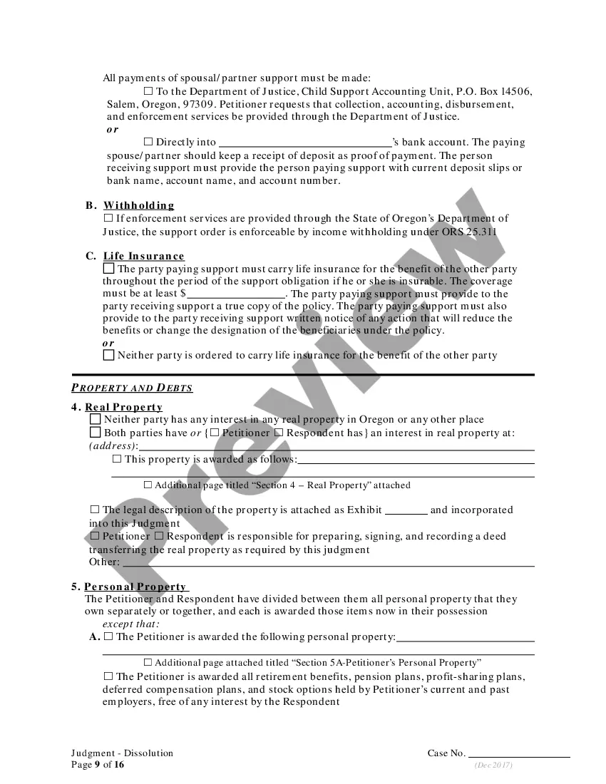 Get Stipulated General Judgment of Dissolution of Marriage and Money Award Preview Stipulated General Judgment of Dissolution of Marriage and Money Award