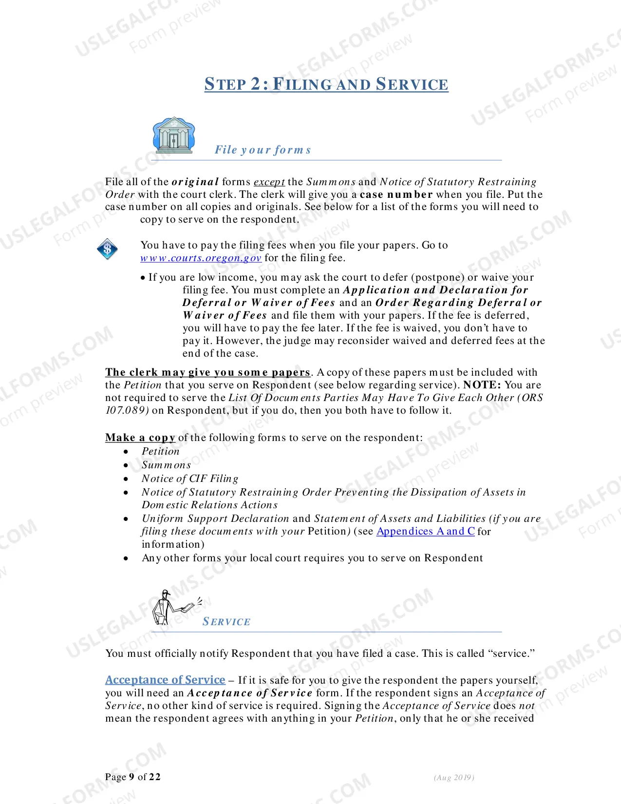 Preview Petitioner's Ex Parte Motion for Order of Default and Declaration in Support