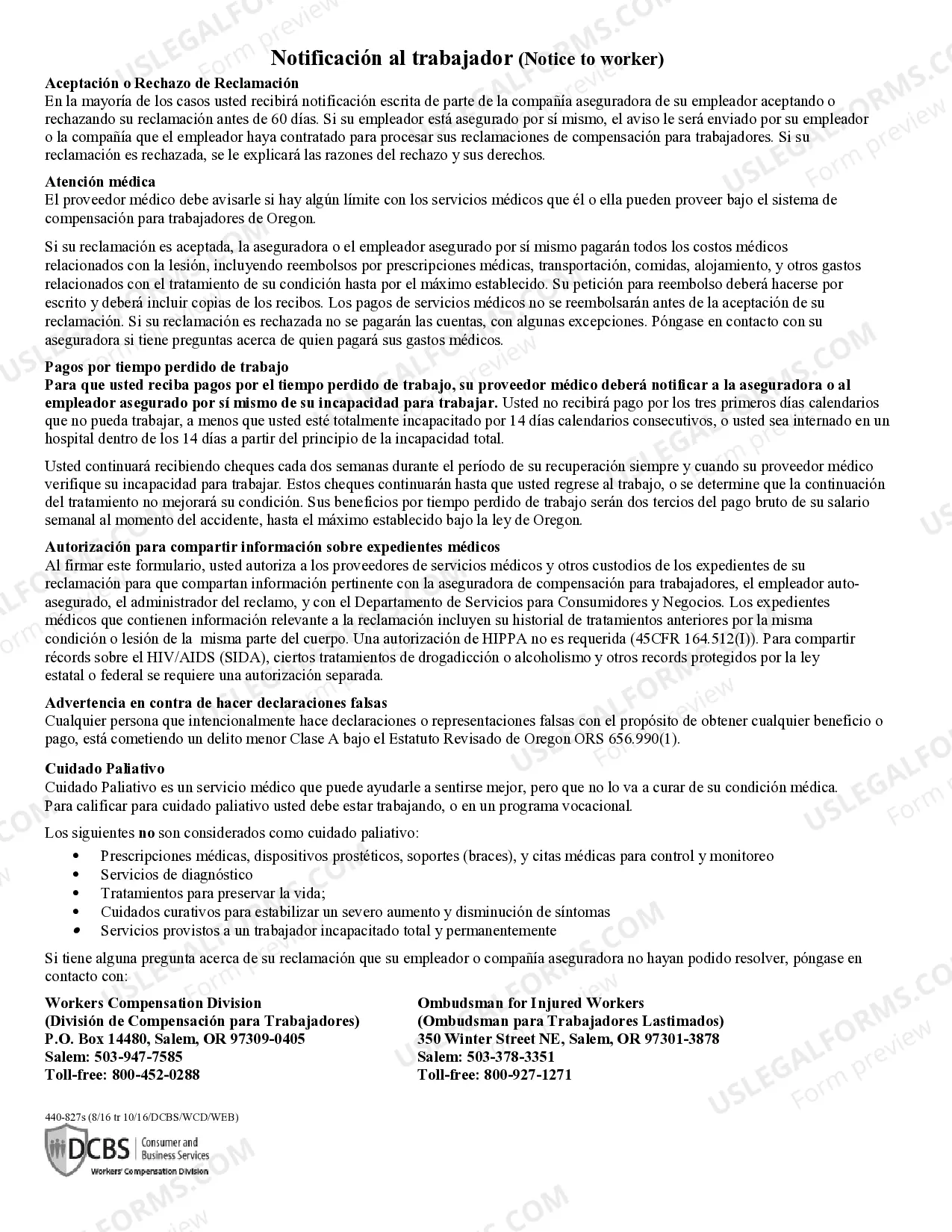 Preview Workers and Physicians Report for Workers Compensation Claim Form 827S