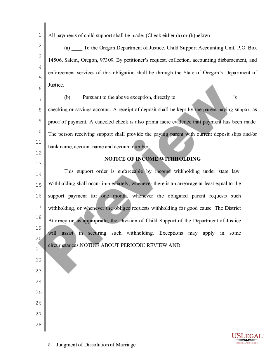 page 7 Judgment of Dissolution of Marriage preview