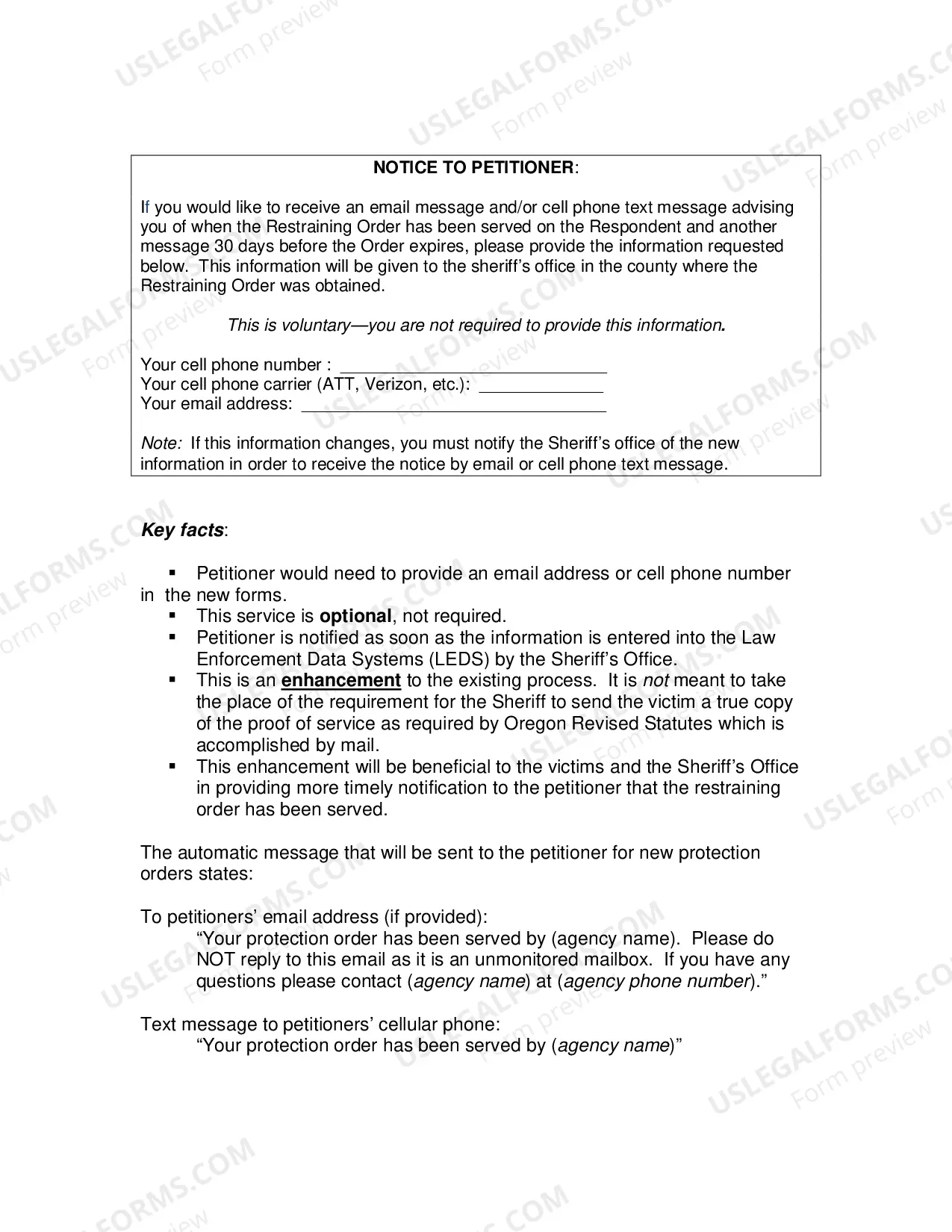 Preview Elder Abuse Prevention Act - EAPA Instructions for Obtaining a Restraining Order