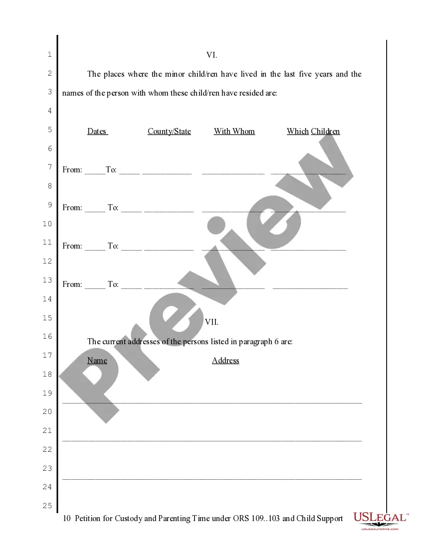 Get Unmarried Parents - Custody - Support - Forms and Instructions - Packet 5 Preview Unmarried Parents - Custody - Support - Forms and Instructions - Packet 5