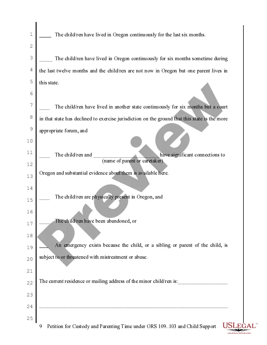 Get Unmarried Parents - Custody - Support - Forms and Instructions - Packet 5 Preview Unmarried Parents - Custody - Support - Forms and Instructions - Packet 5