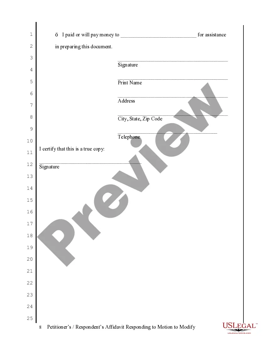 Get Response to Petition for Modification of Custody and Visitation Forms and Instructions Preview Response to Petition for Modification of Custody and Visitation Forms and Instructions