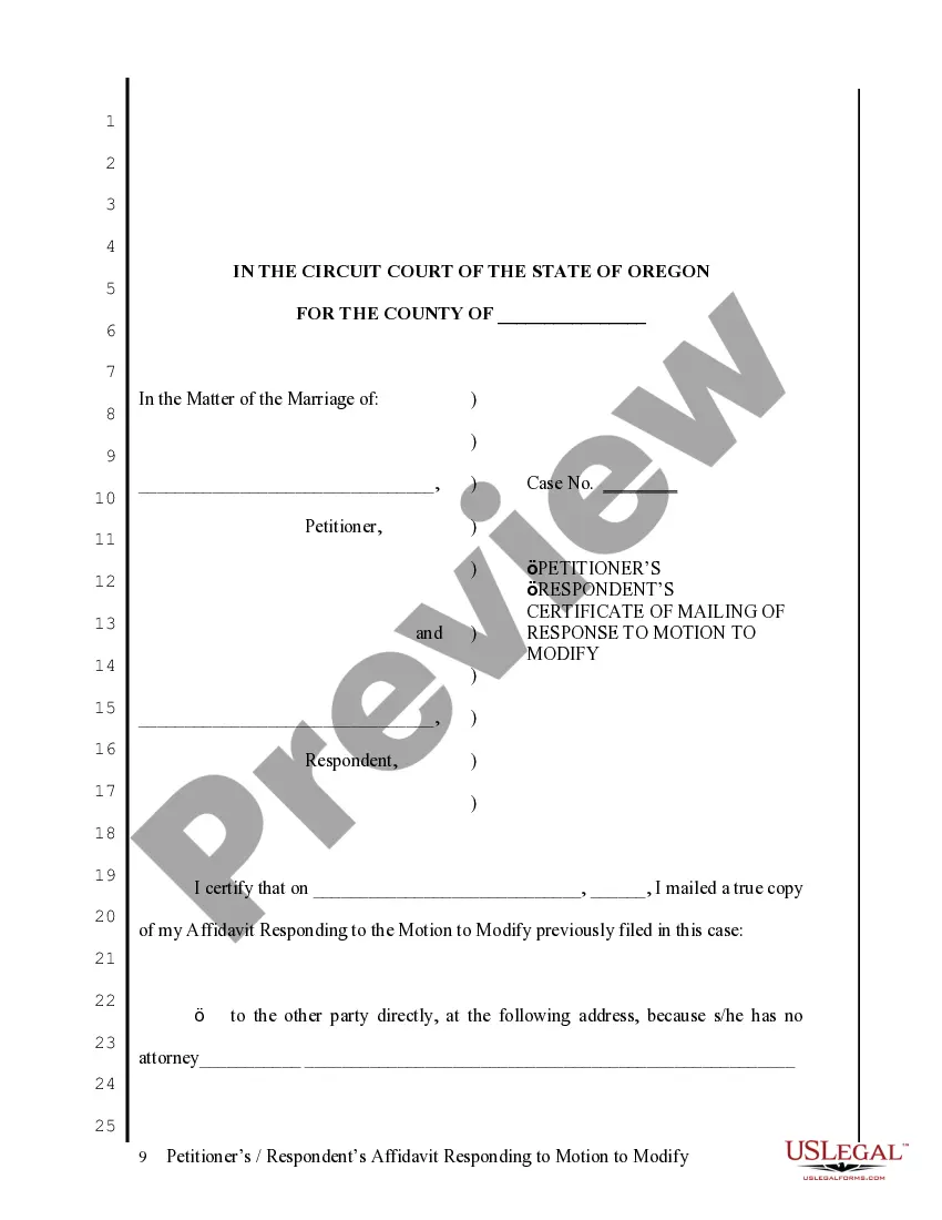 Get Response to Petition for Modification of Custody and Visitation Forms and Instructions Preview Response to Petition for Modification of Custody and Visitation Forms and Instructions