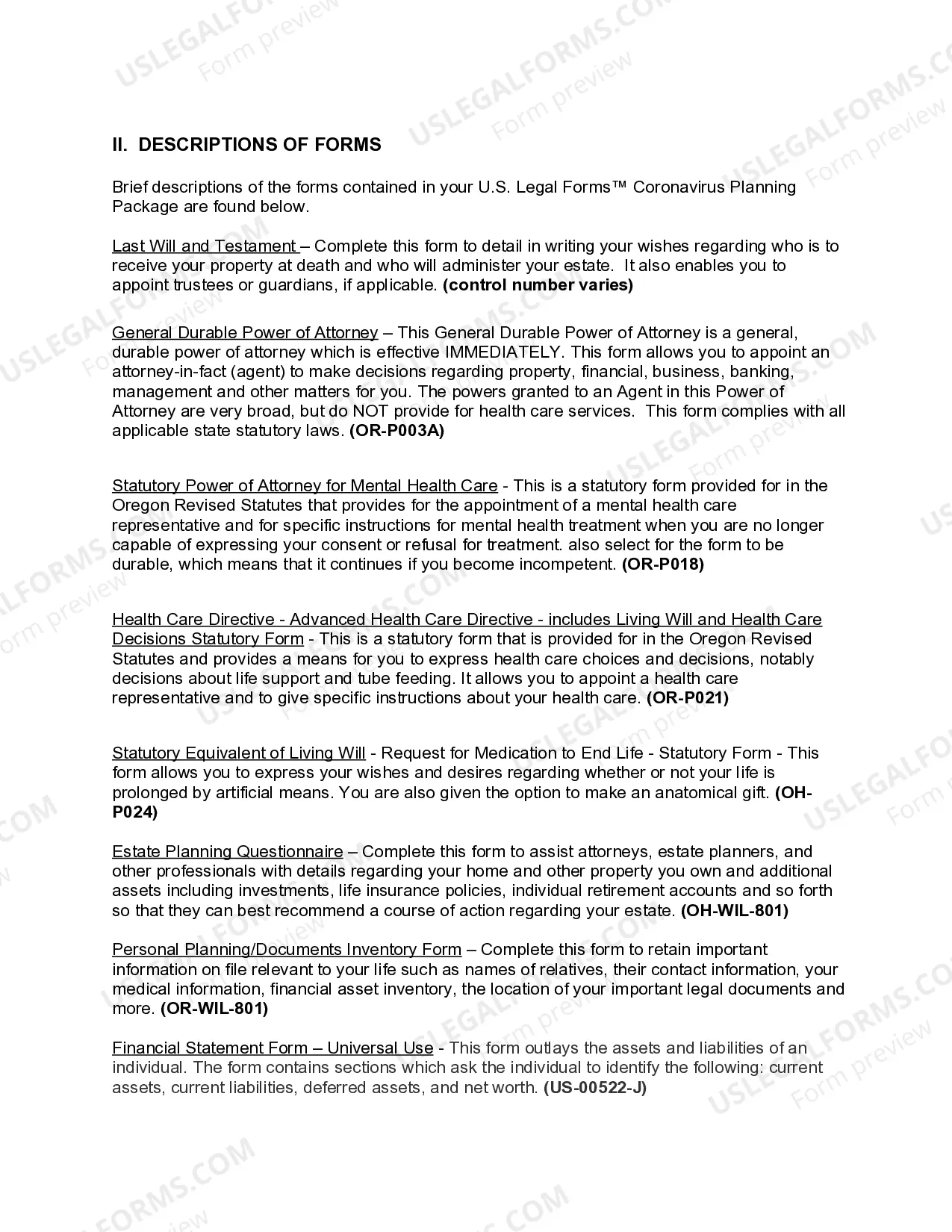Preview Oregon Coronavirus COVID-19 Family Planning Package