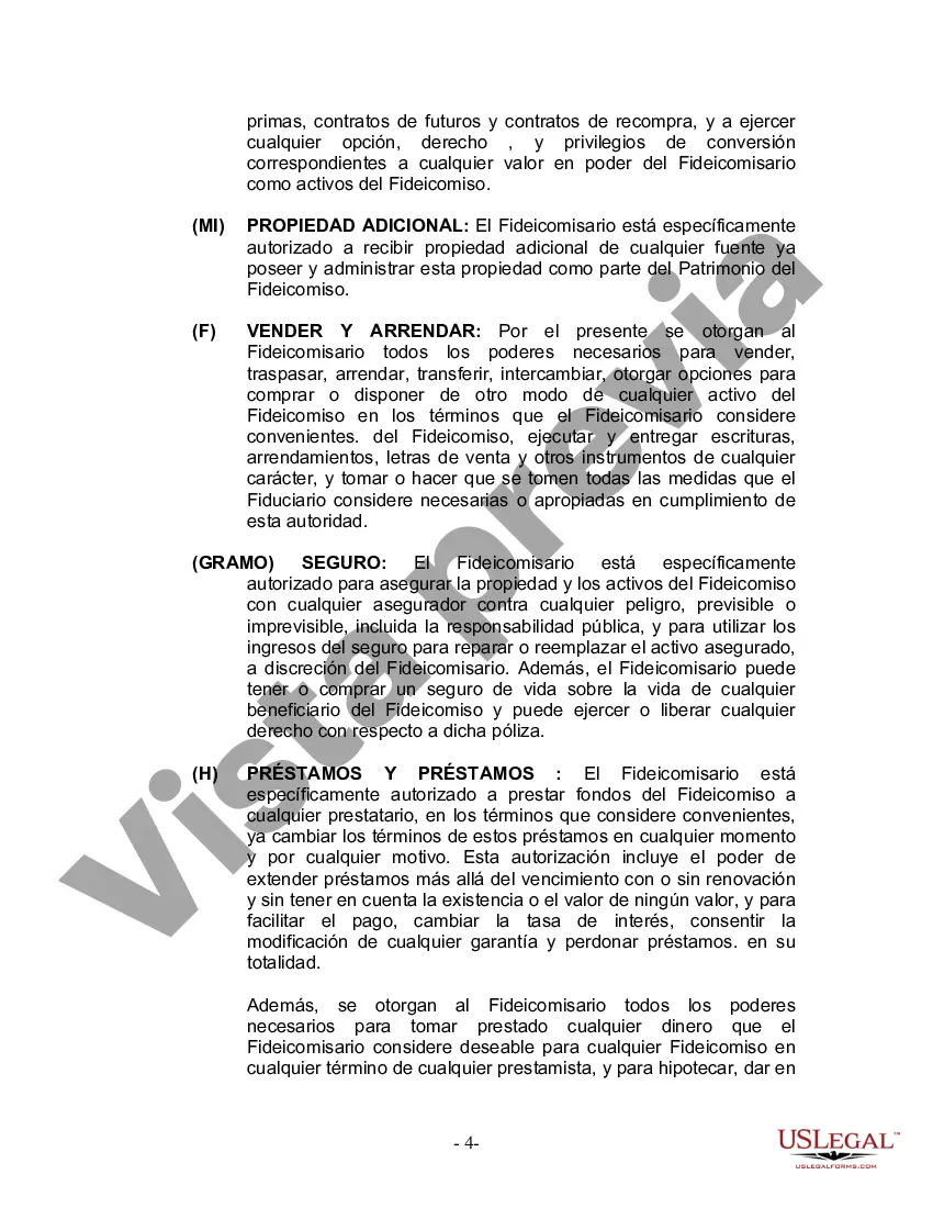 Preview Fideicomiso en vida para esposo y esposa con hijos menores o adultos