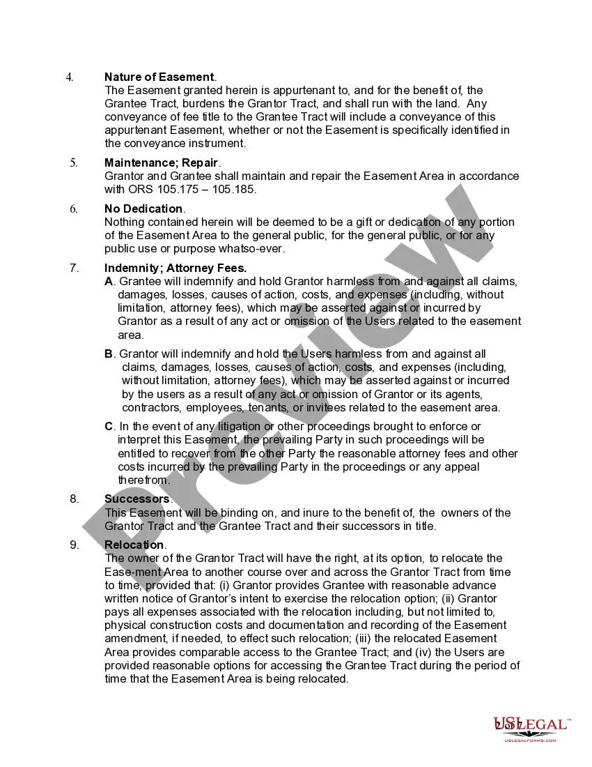 Get Access Easement Preview Access Easement