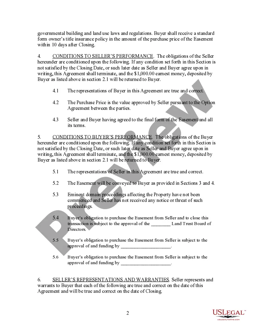 Preview Enroachment Agreement