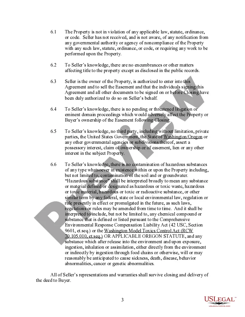 Preview Enroachment Agreement