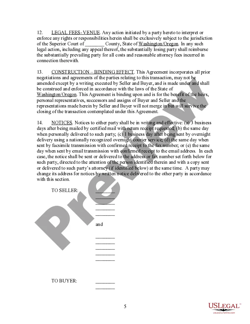Preview Enroachment Agreement