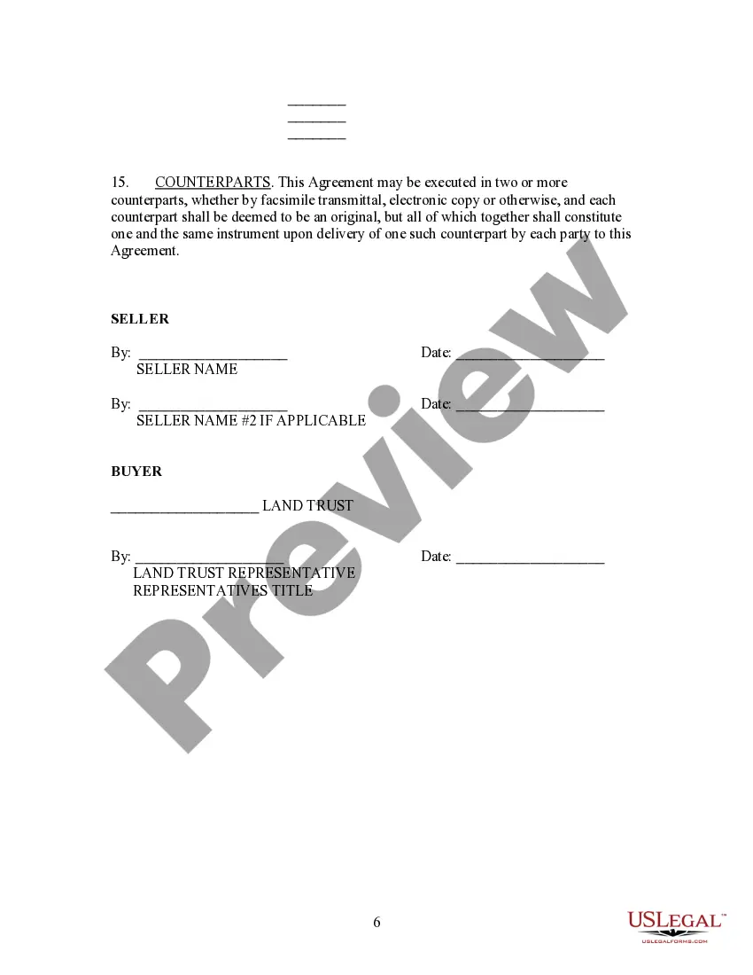 Preview Enroachment Agreement