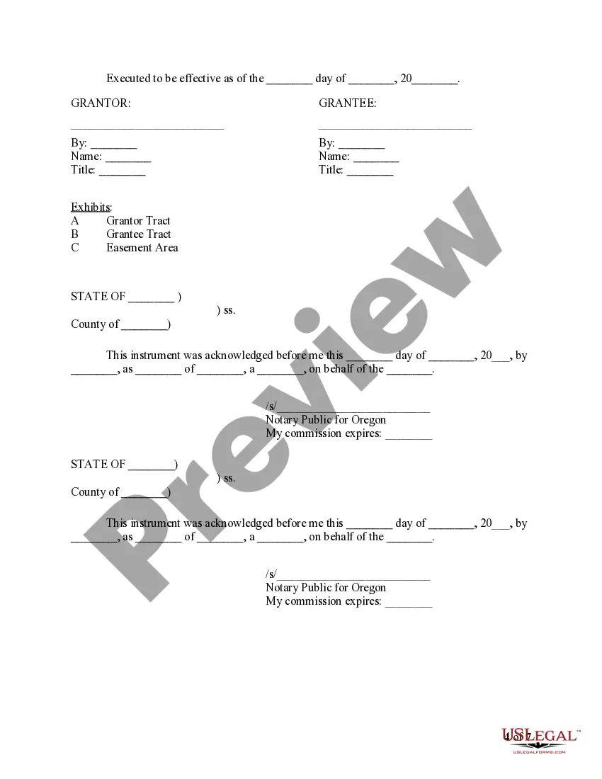 Get Access Easement Preview Access Easement
