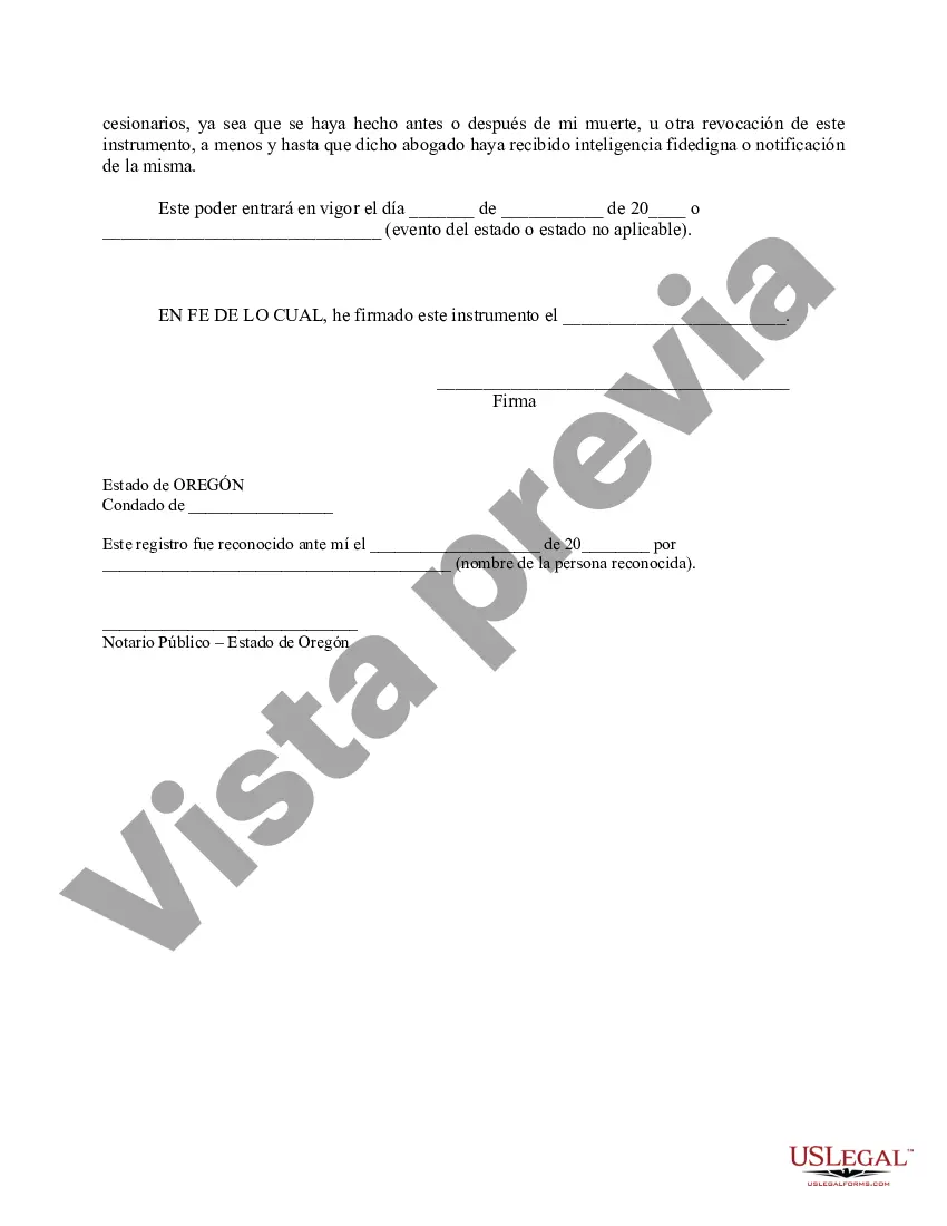 Preview Poder notarial para la propiedad y las finanzas