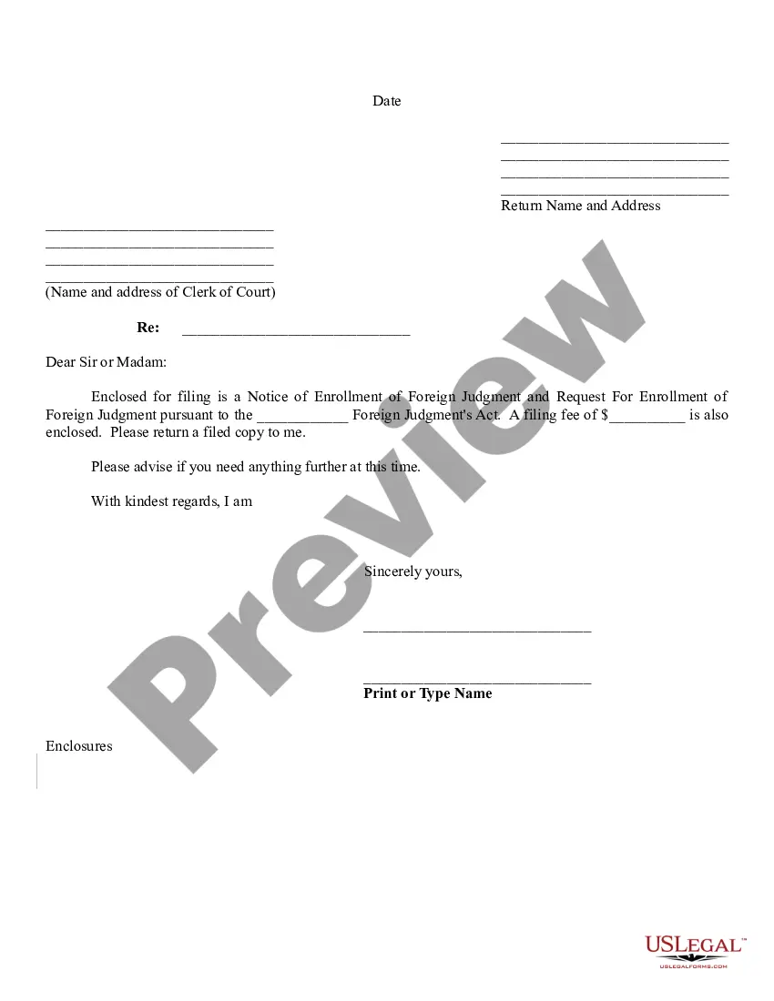 Get Oregon Foreign Judgment Enrollment Preview Oregon Foreign Judgment Enrollment