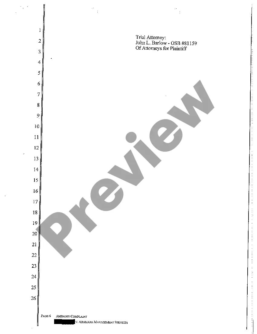 Preview A04 Amended Complaint for Wages and Breach of Employment Contract