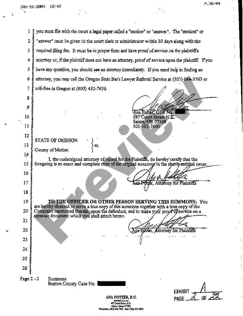 Get A03 Summons Preview A03 Summons