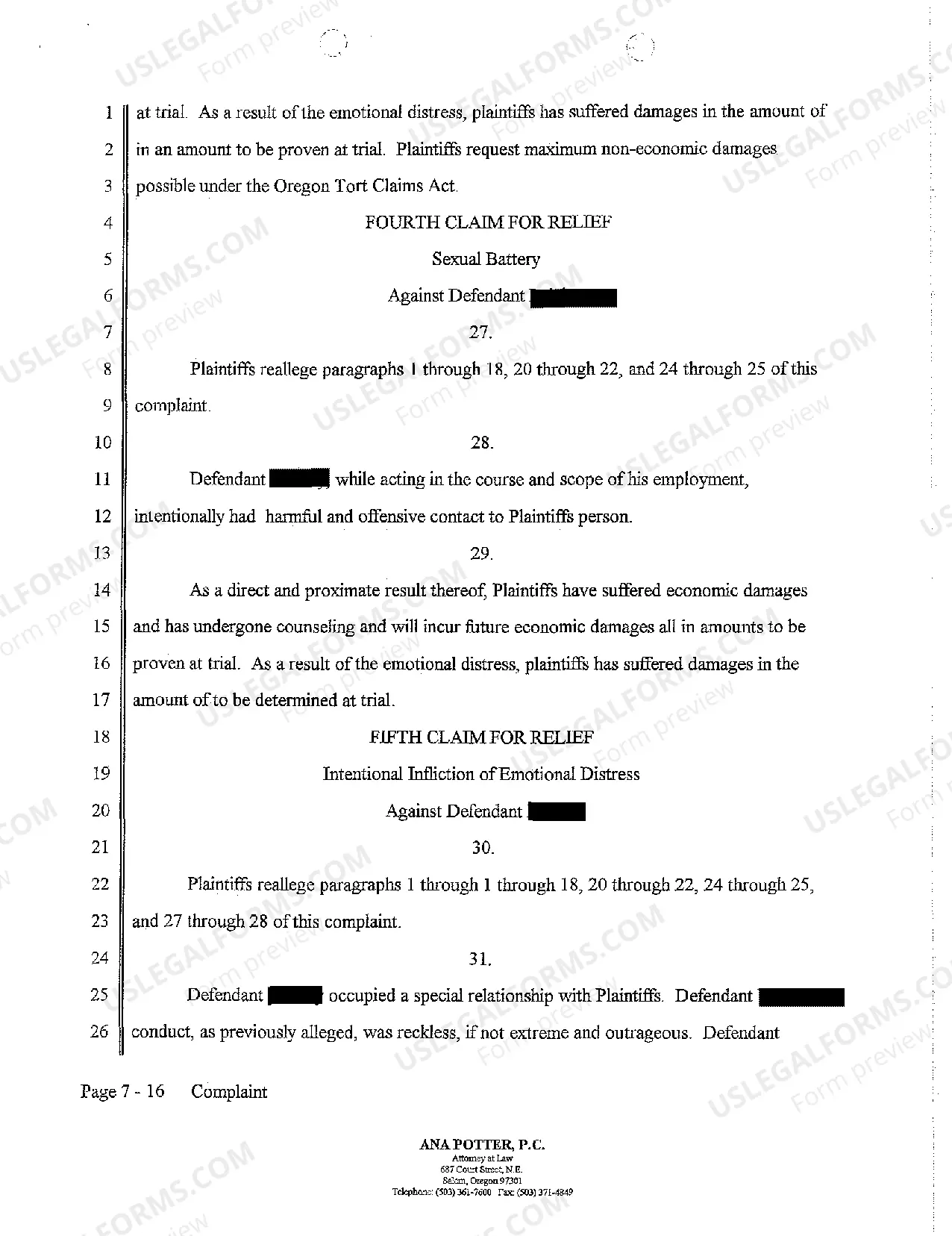 Preview A08 Violation of Civil Rights Act