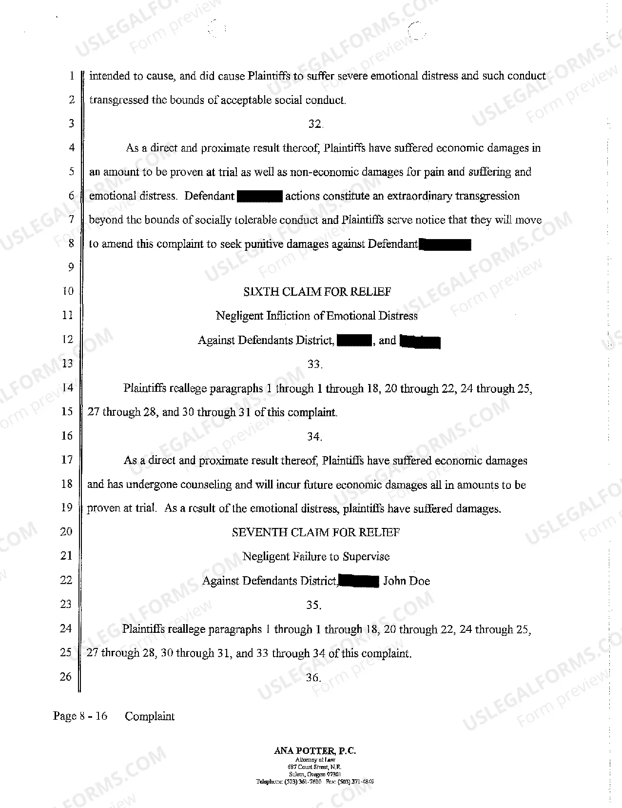 Preview A08 Violation of Civil Rights Act