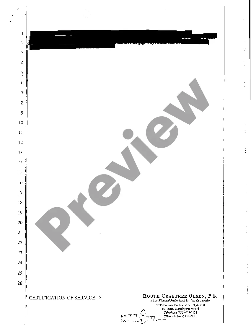 Preview A07 Certificate of Service of Answer