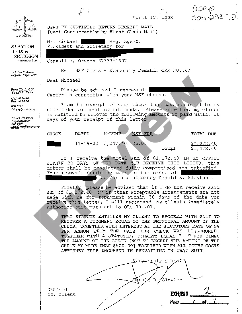 Get A01 Complaint for Dishonored Check Preview A01 Complaint for Dishonored Check