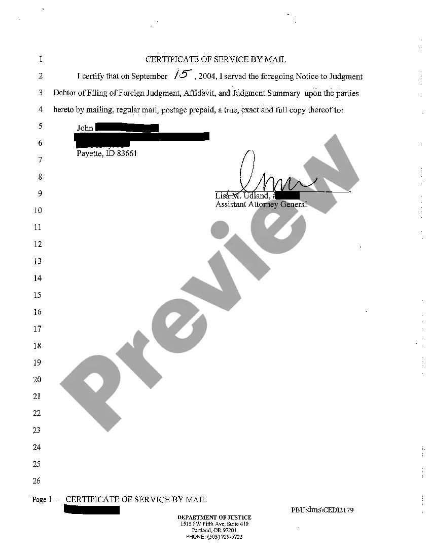 Preview A04 Money Judgment Statement