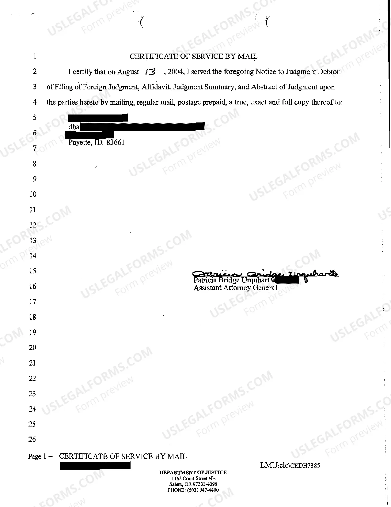 Preview A02 Judgment Summary