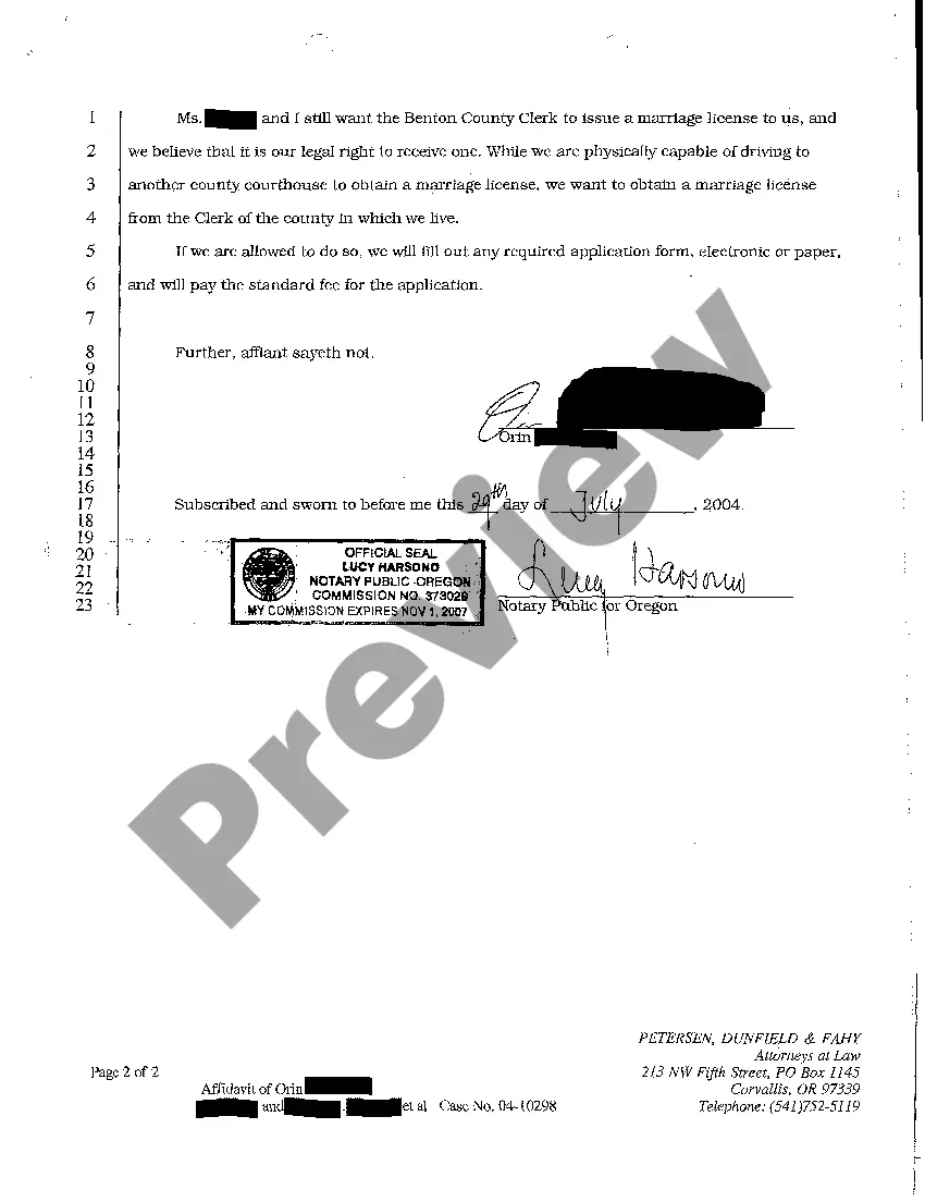 Preview A27 Affidavit of Relator Two