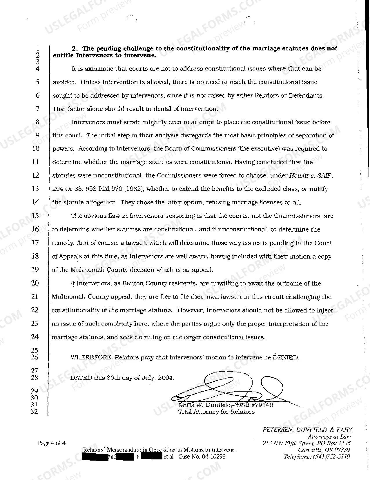 Preview A24 Relators' Memorandum in Opposition to Motions to Intervene