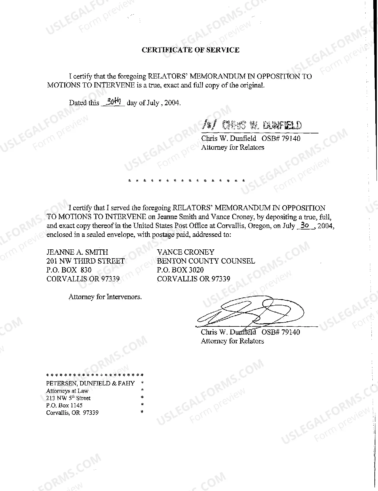 Preview A24 Relators' Memorandum in Opposition to Motions to Intervene