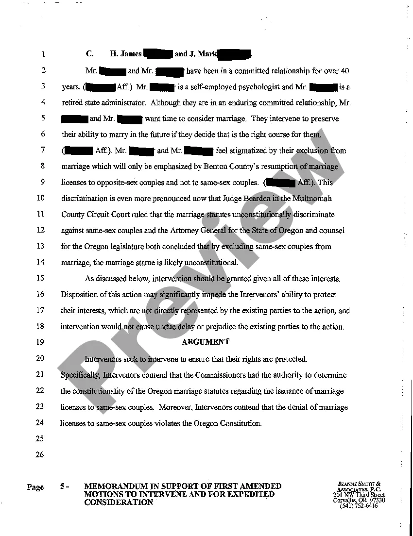 Get A23 Memorandum in Support of First Amended Motions to Intervene and For Expedited Consideration Preview A23 Memorandum in Support of First Amended Motions to Intervene and For Expedited Consideration