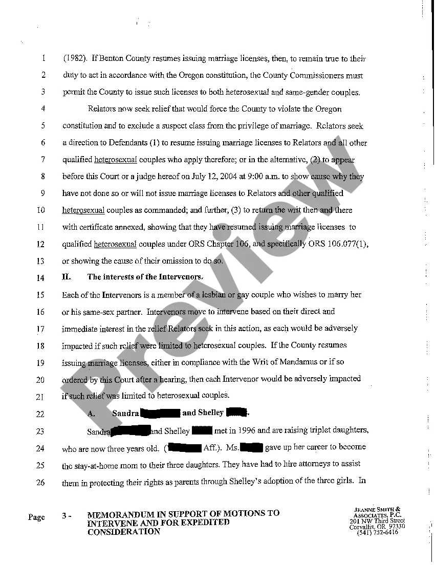 Get A19 Memorandum in Support of Motions to Intervene and for Expedited Consideration Preview A19 Memorandum in Support of Motions to Intervene and for Expedited Consideration