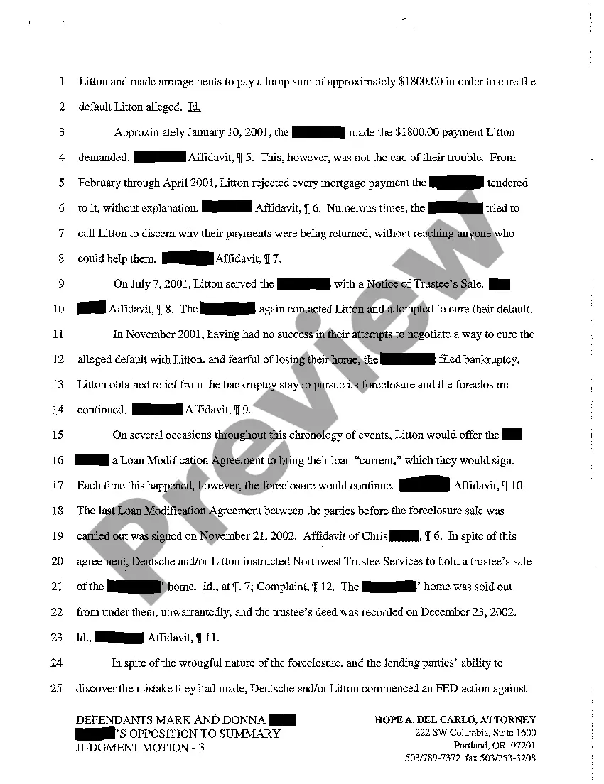 Get A14 Defendant's Opposition to Plaintiff's Summary Judgment Motion Preview A14 Defendant's Opposition to Plaintiff's Summary Judgment Motion