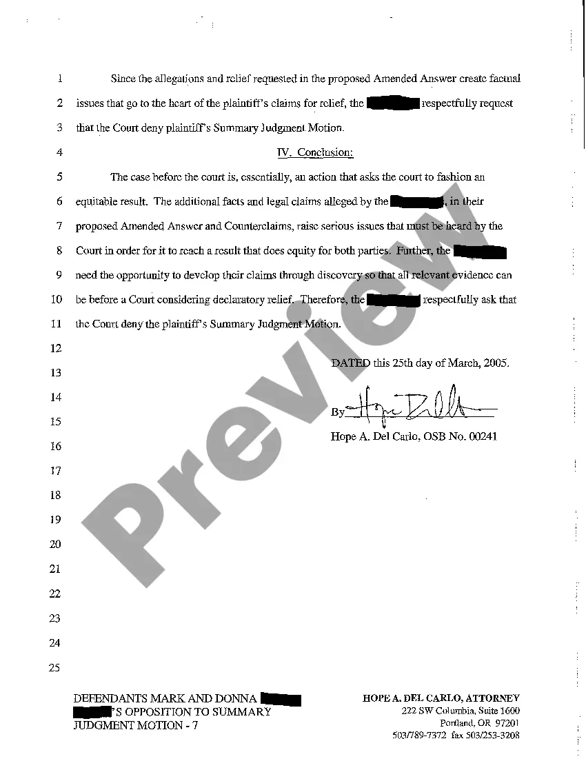 Get A14 Defendant's Opposition to Plaintiff's Summary Judgment Motion Preview A14 Defendant's Opposition to Plaintiff's Summary Judgment Motion