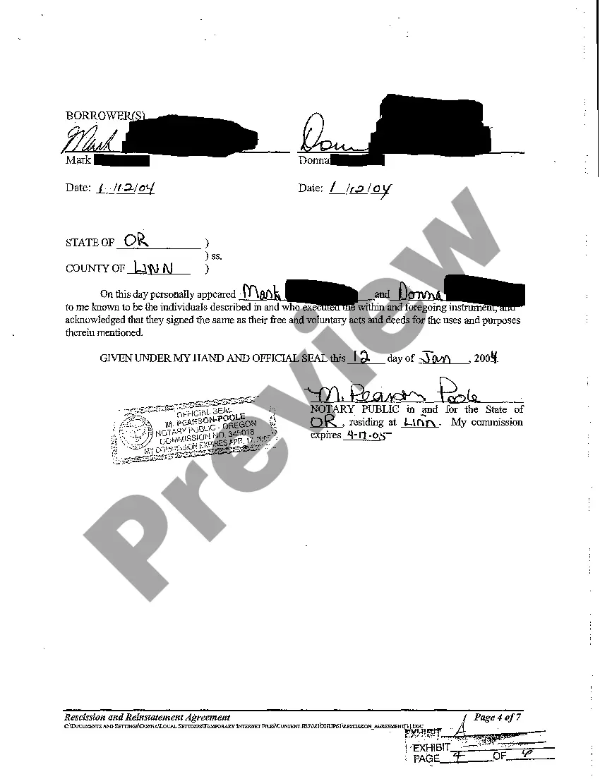 Preview A10 Rescission of Trustee's Deed and Reinstatement of Deed of Trust