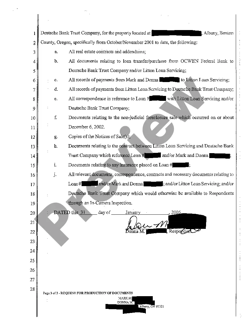 Preview A06 Respondent's First Request for Production of Documents