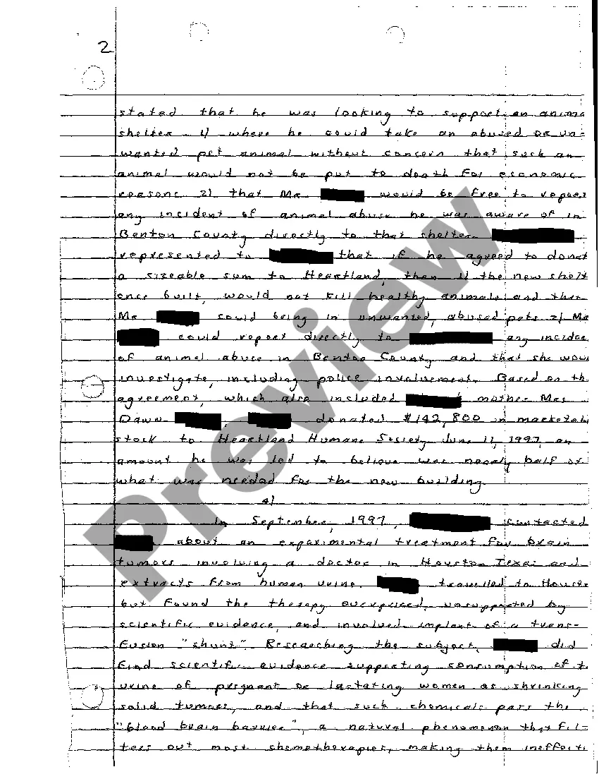 Preview A02 Handwritten Complaint for Breach of Contract, Conspiracy to Commit False Arrest, and Wrongful Endangerment