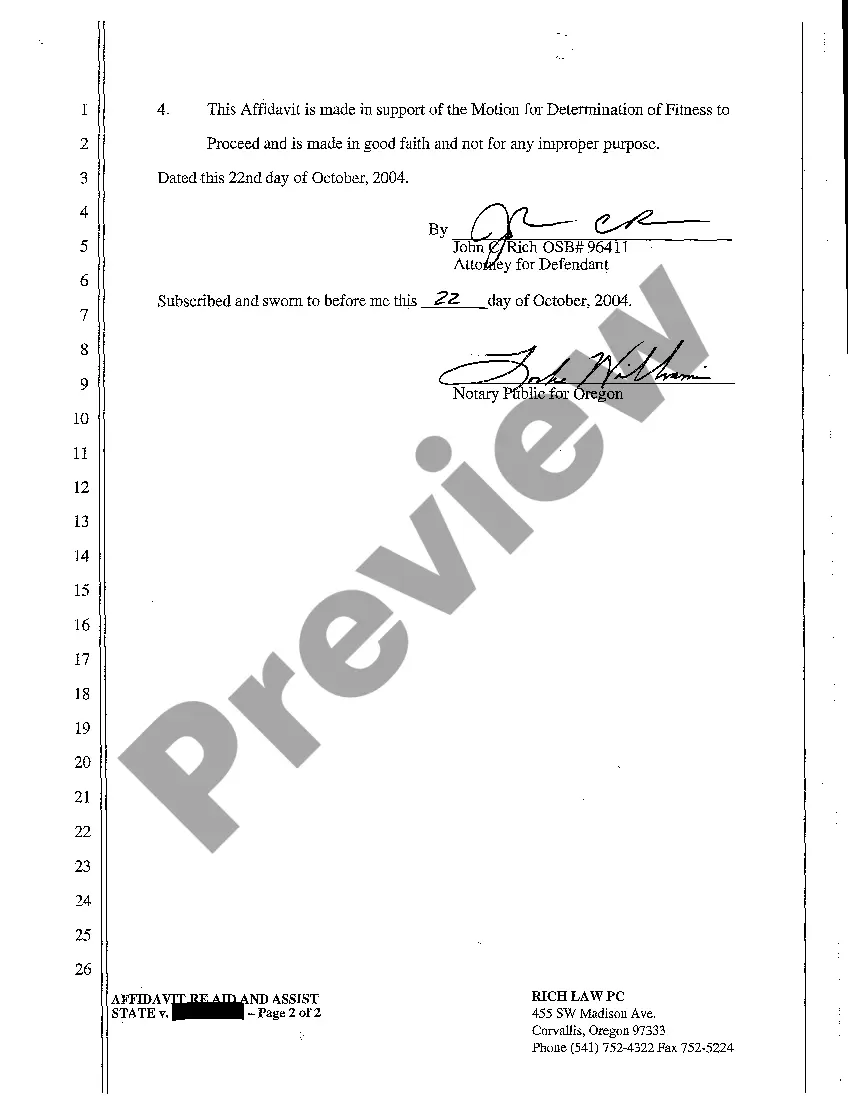 Get A02 Affidavit Re Aid and Assist Preview A02 Affidavit Re Aid and Assist