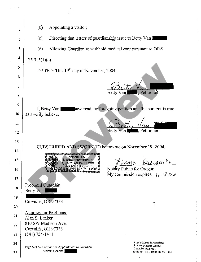 Get A09 Petition for Appointment of Guardian and Order Allowing Withholding of Medical Care Preview A09 Petition for Appointment of Guardian and Order Allowing Withholding of Medical Care