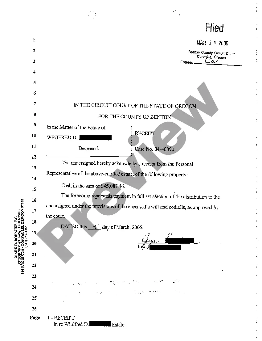 Preview A13 Receipts