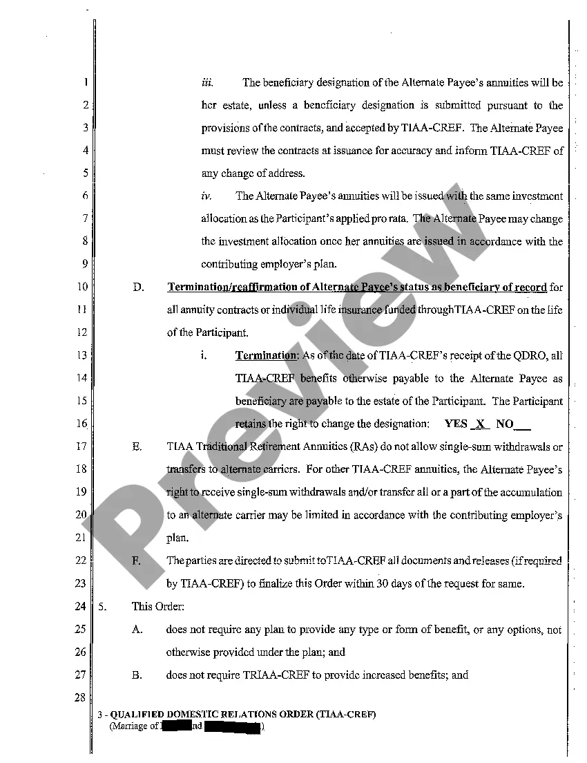 Preview A02 Qualified Domestic Relations Order