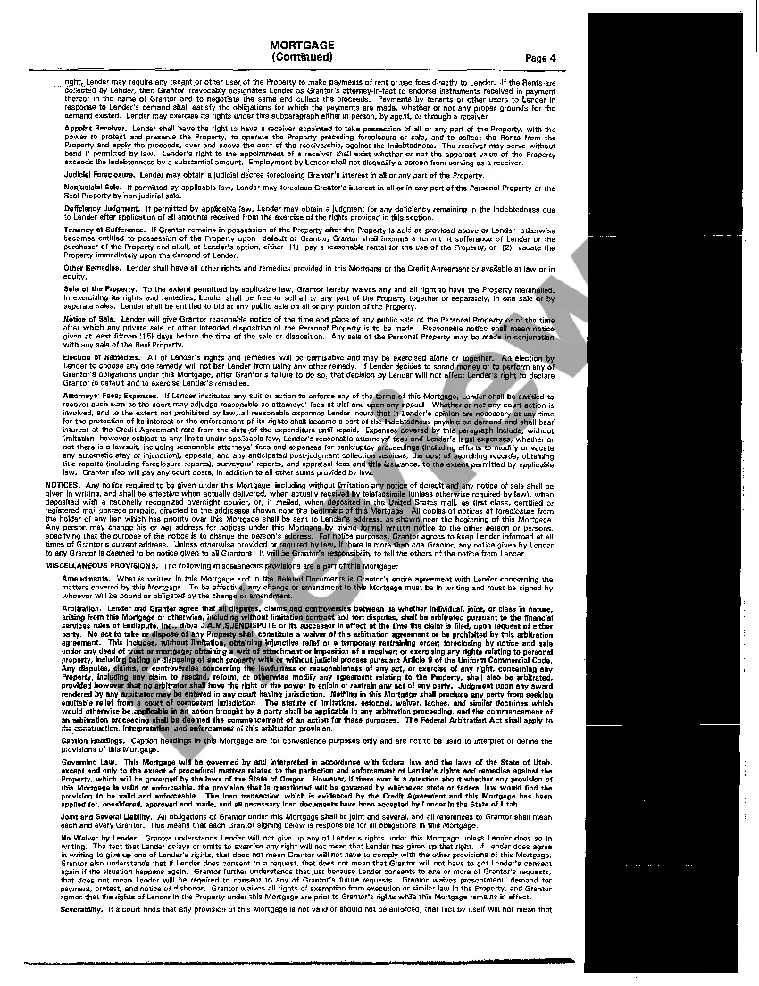 Preview Line of Credit Instrument